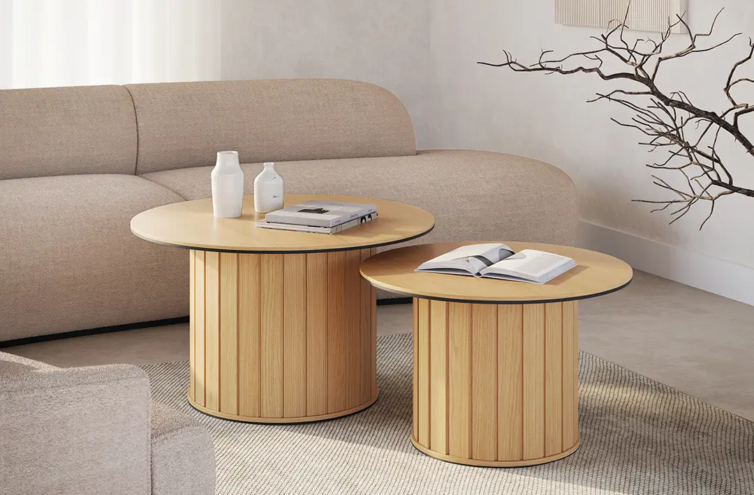 stolik kawowy okrągły ROTTO