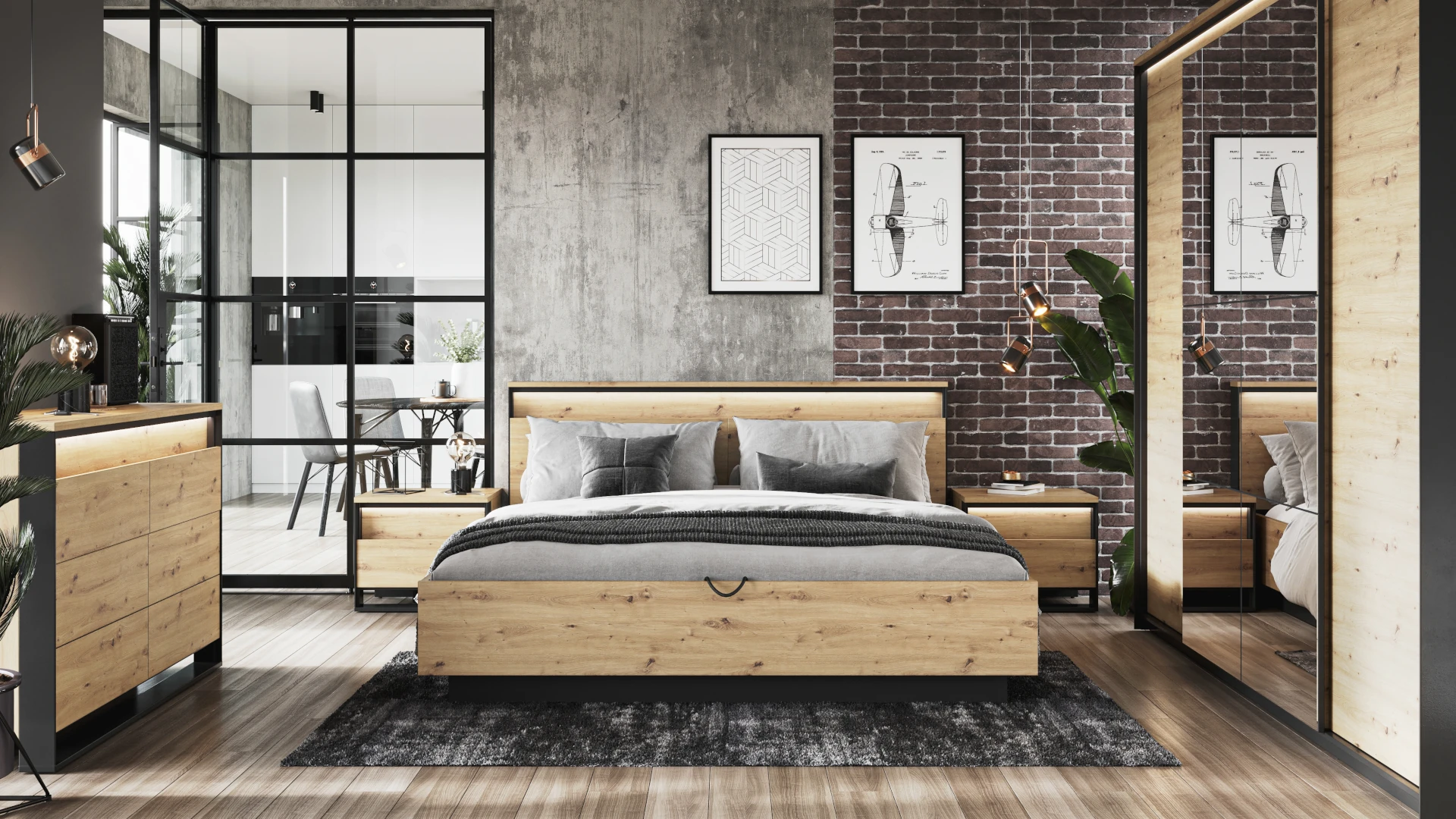 Sypialnia Quant dzień