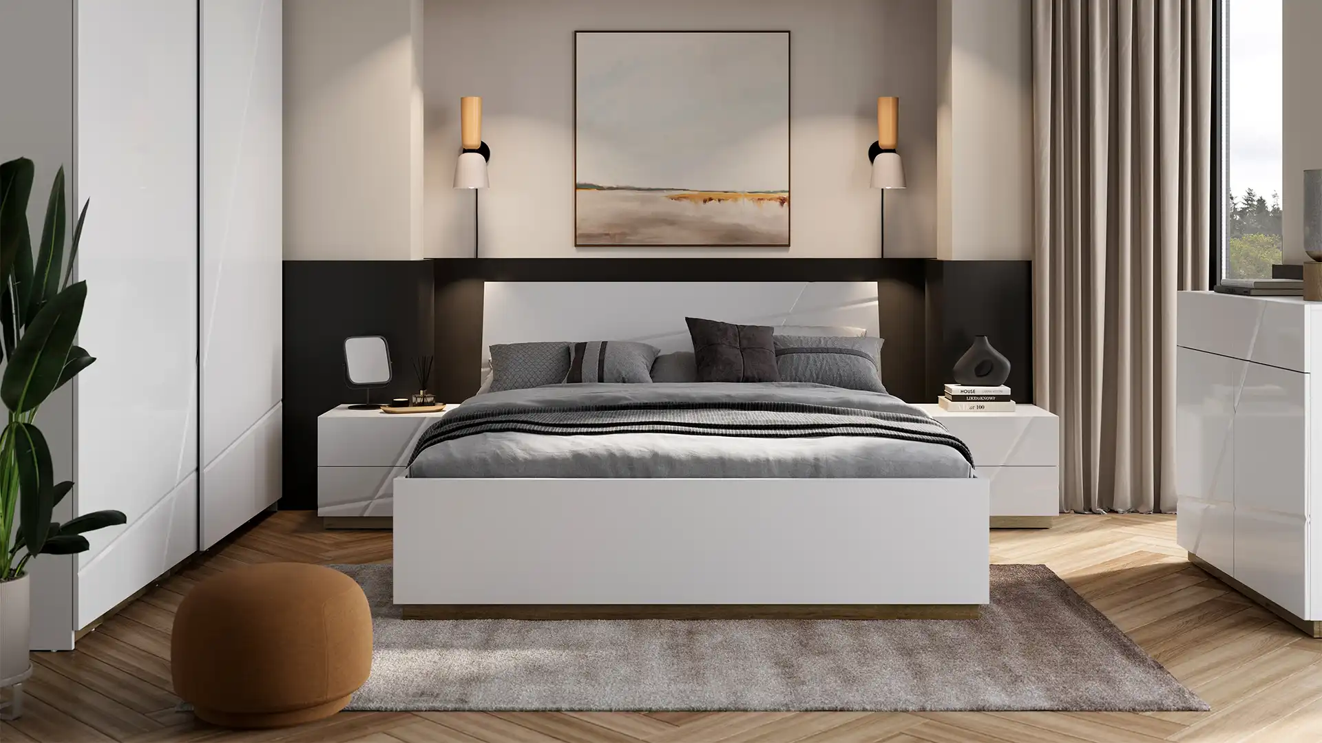 Czy białe meble do pokoju są nadal modne?