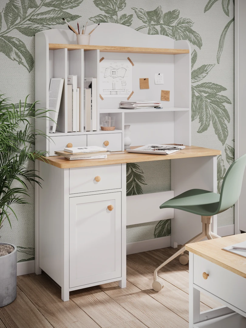 biurko z nadstawką z kolekcji Story