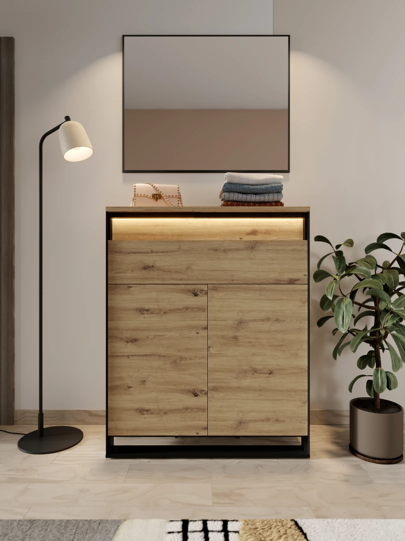 komoda loft z kolekcji Quant Garderoba