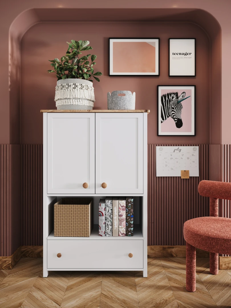 komoda z kolekcji Story do pokoju młodzieżowego