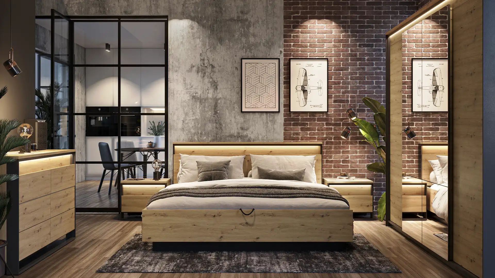 Sypialnia loft – jak ją urządzić