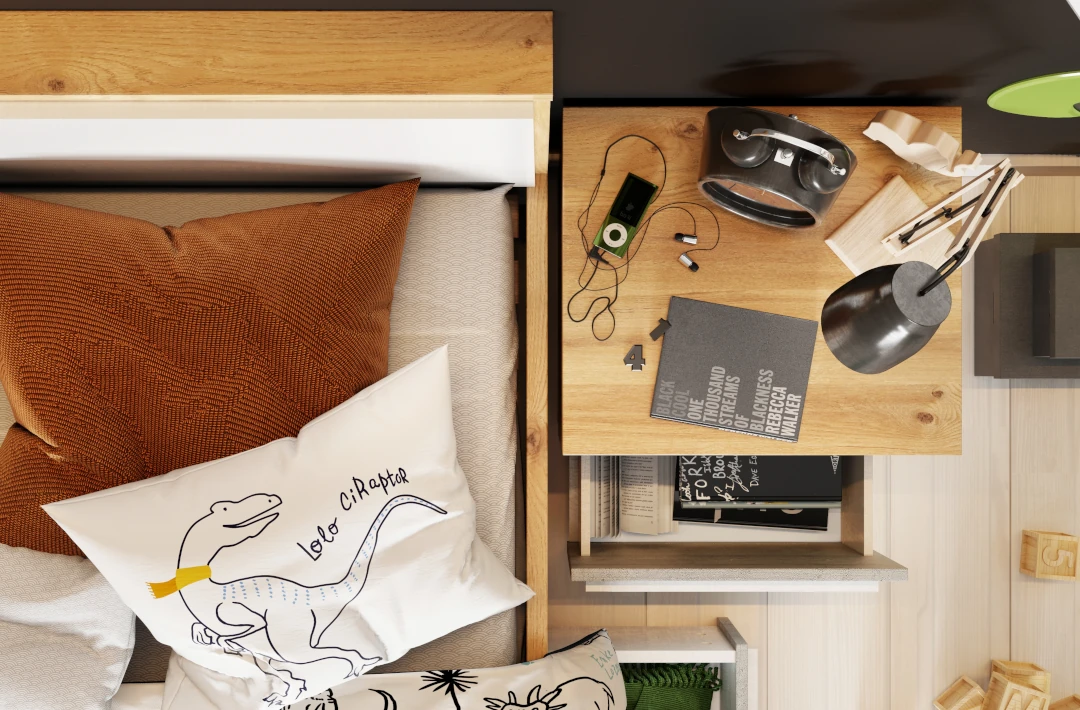 łóżko z kolekcji Plano