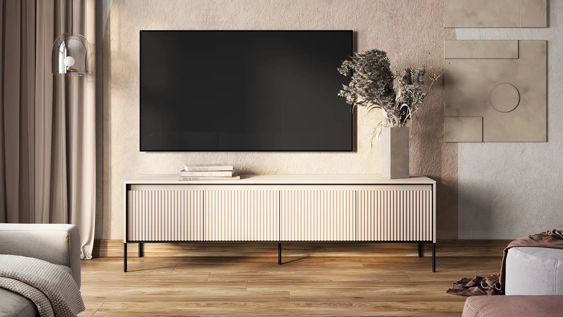 Komoda ryflowana a styl wnętrza