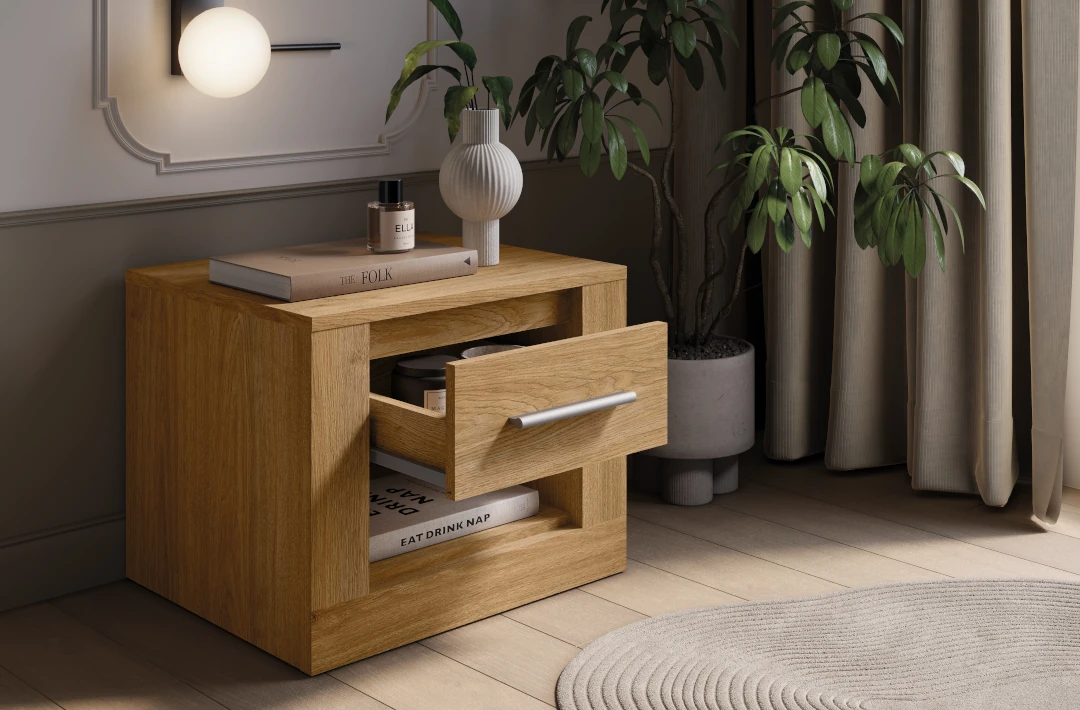 stolik nocny IDEA ID-07 dab shetland