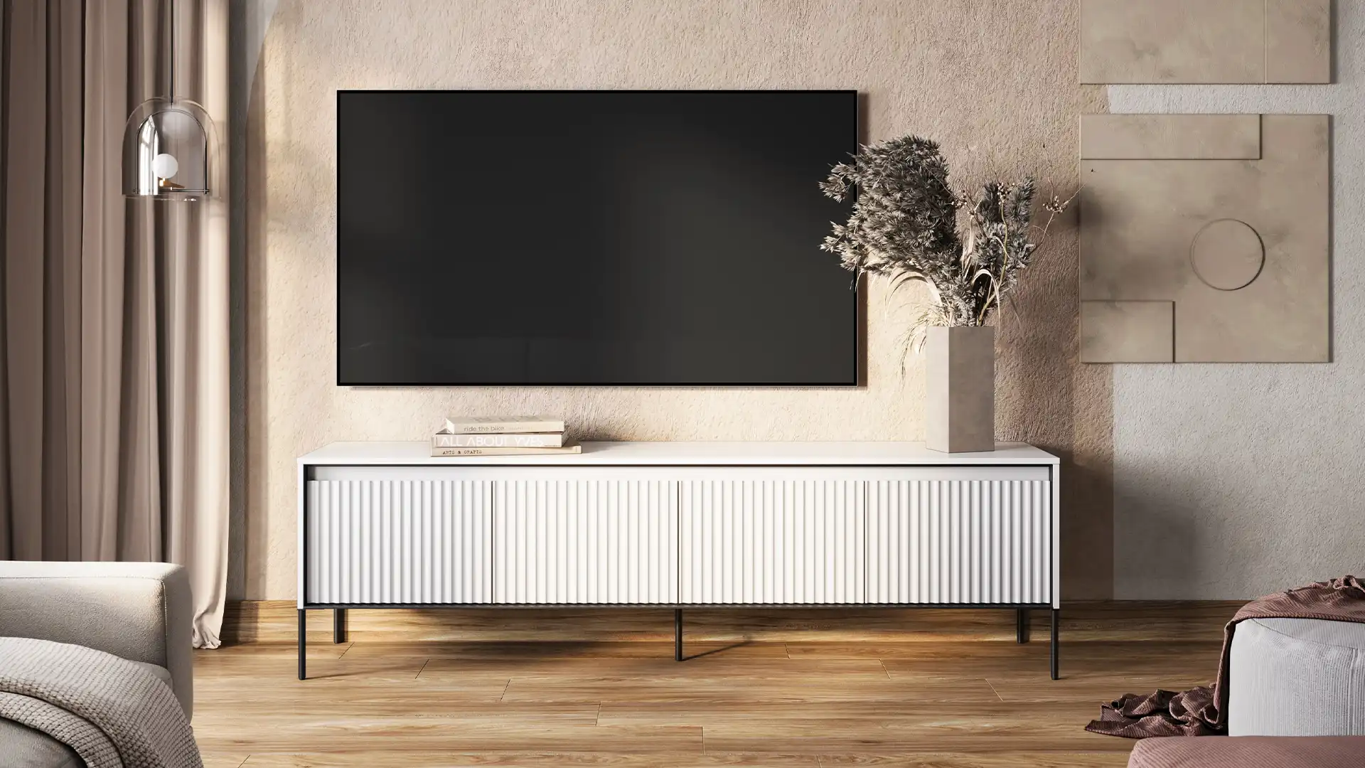 Jaka szafka pod telewizor w sypialni