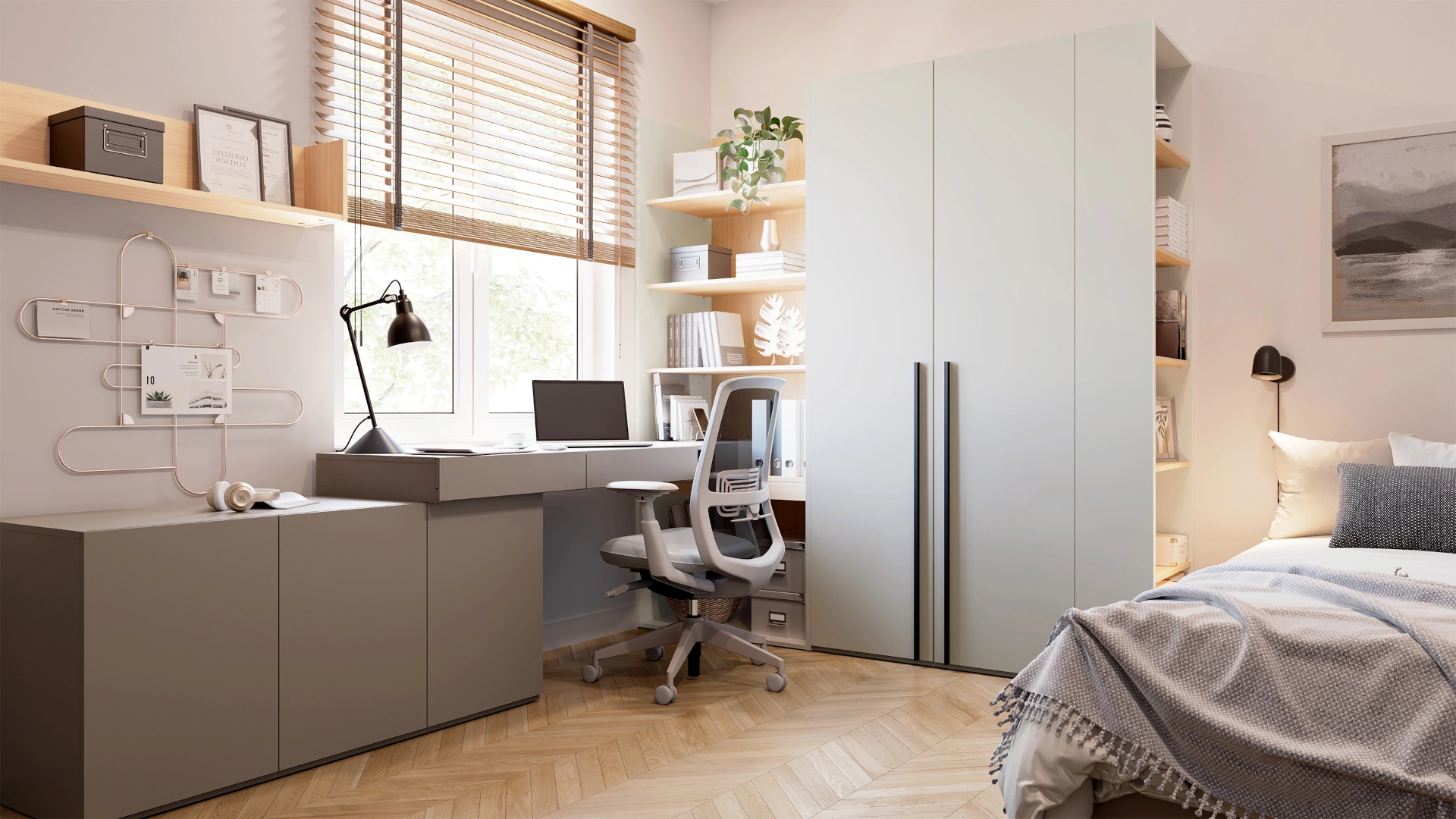 Zestaw mebli WOOW oświetlony vincenza