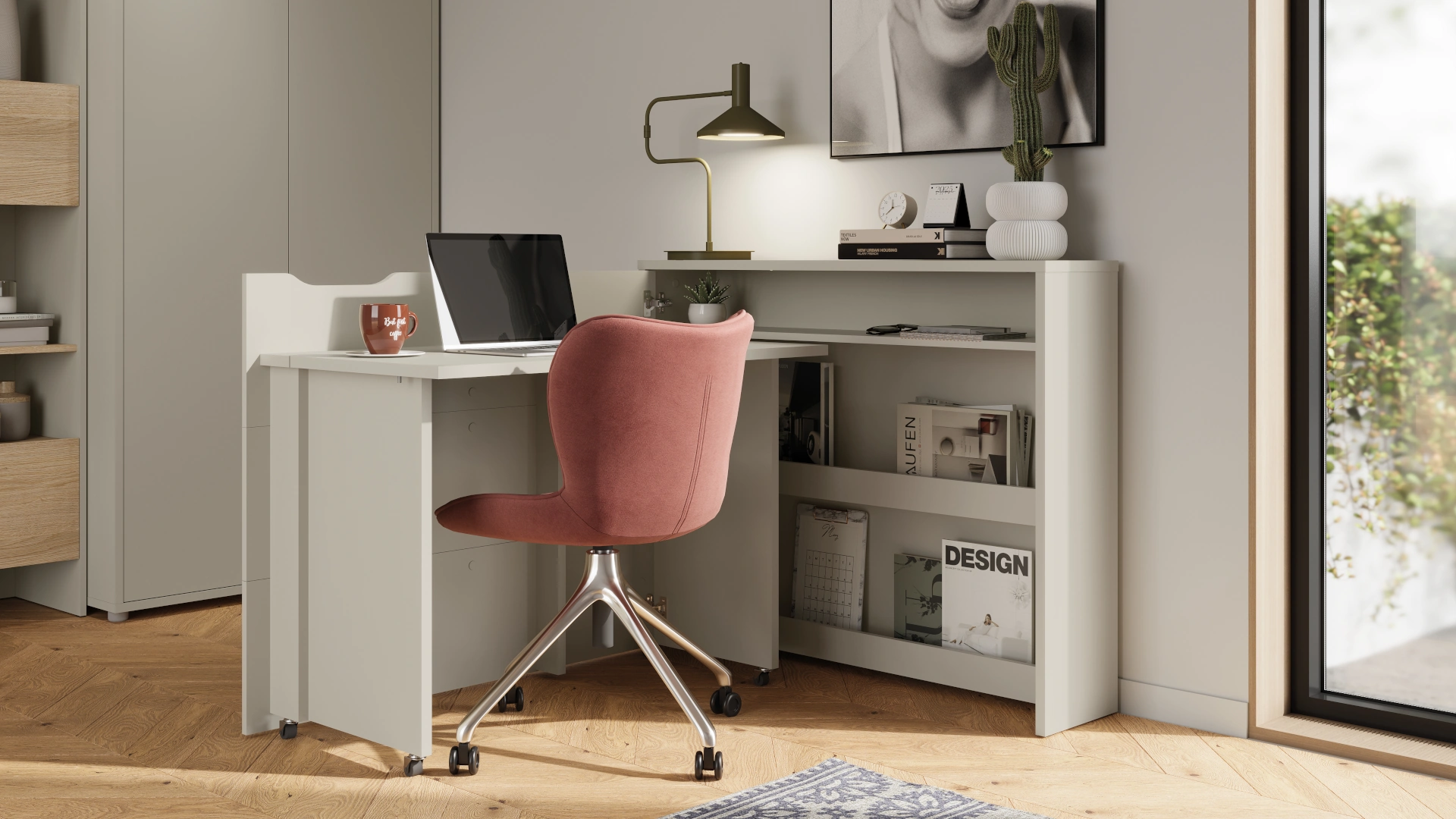 biurko CW1LK otwarte