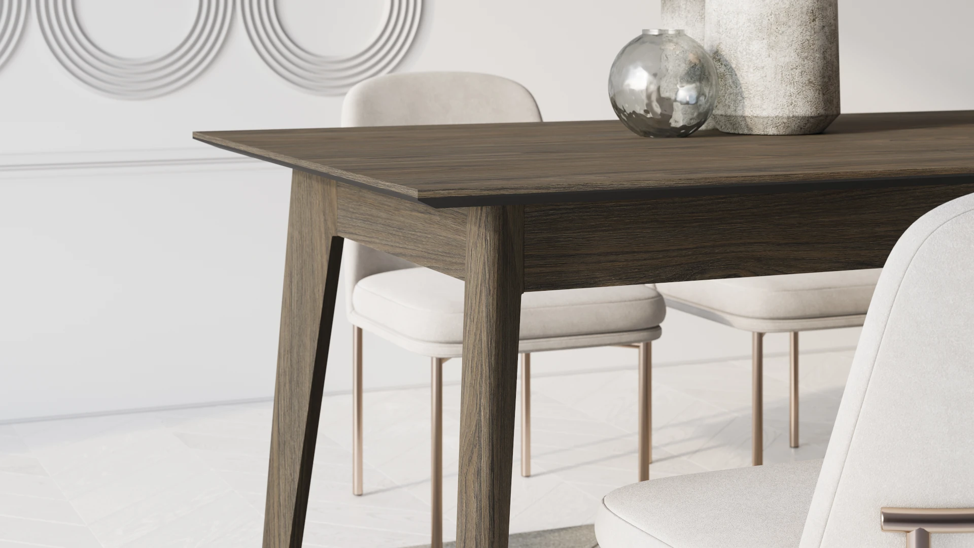 stłół PT-03 dąb ciemny